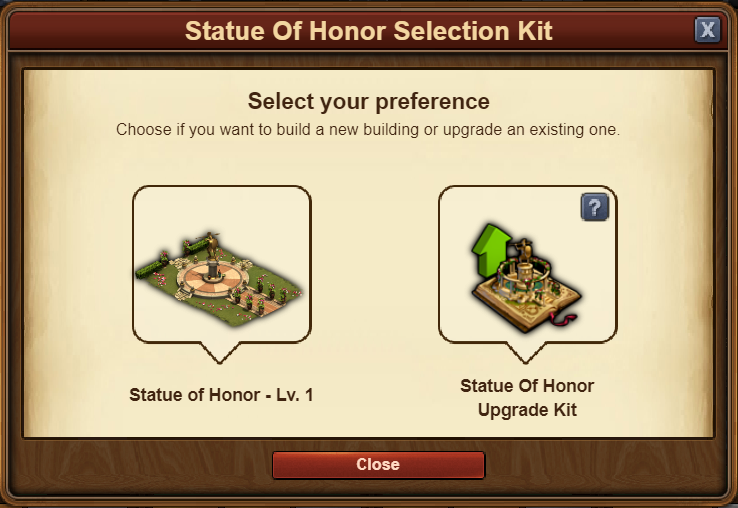 The Statue of Honor of Empires Guides